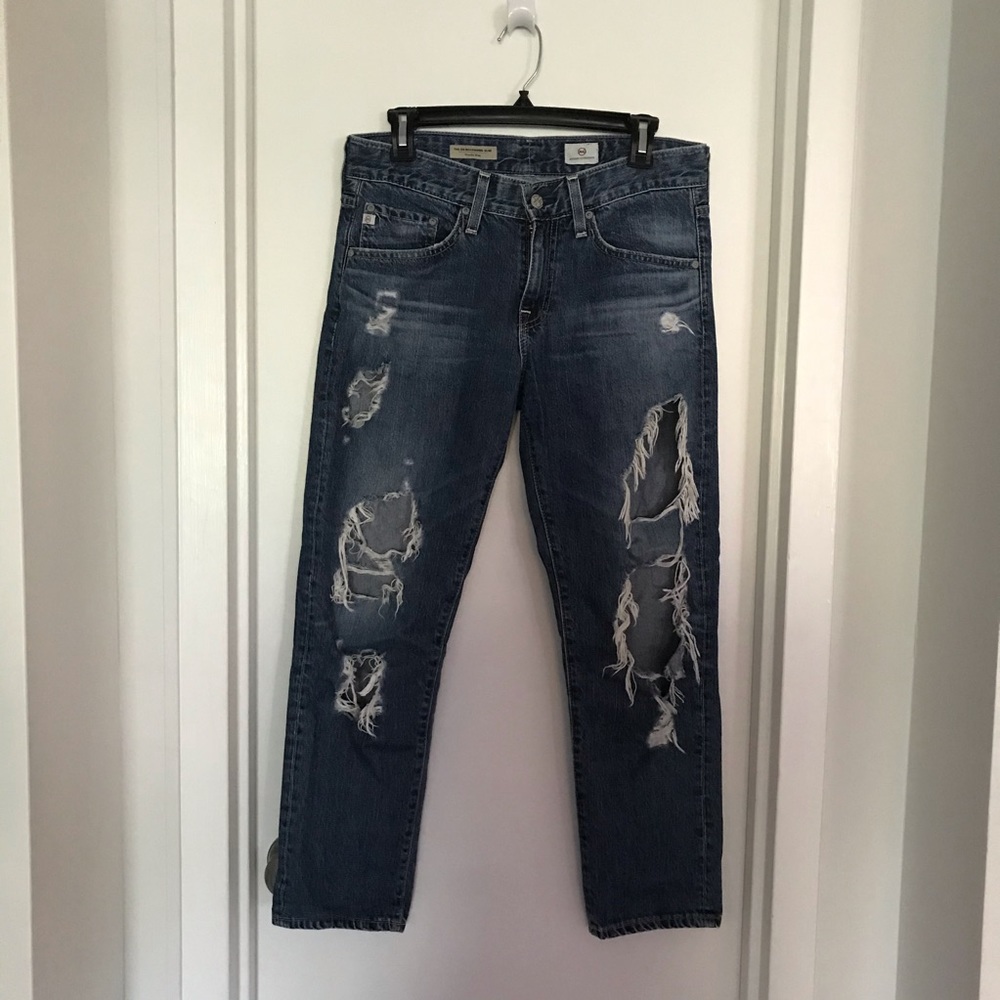 ❄️ 4/30 AG Ex-Boyfriend Slim Jeans